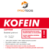 kofein_deklaracija_prednja Prikaz bijelog kofeina u prahu unutar plastične mjerice za doziranje, naglašavajući sitnu i čistu teksturu proizvoda.